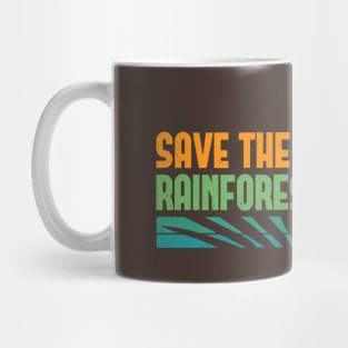 Save The Rainforest - Retro Tree Frog Mug